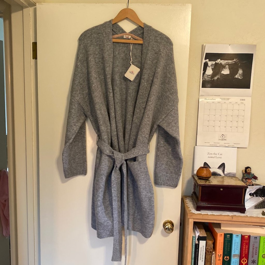 Faherty Legend Sweater Coat , Heather Grey, New With Tags, Women's Xl
